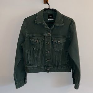 BDG Green Denim Jacket